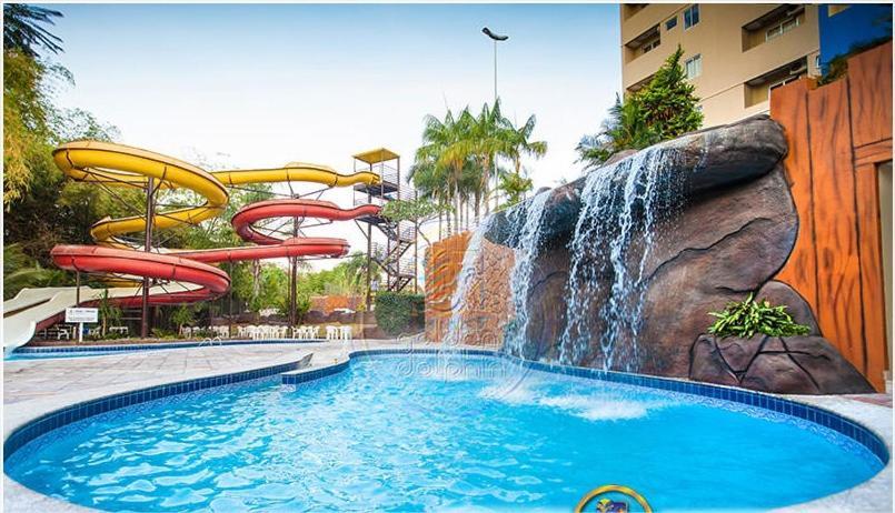 Golden Dolphin Grand Hotel - Flat Caldas Novas Exterior photo